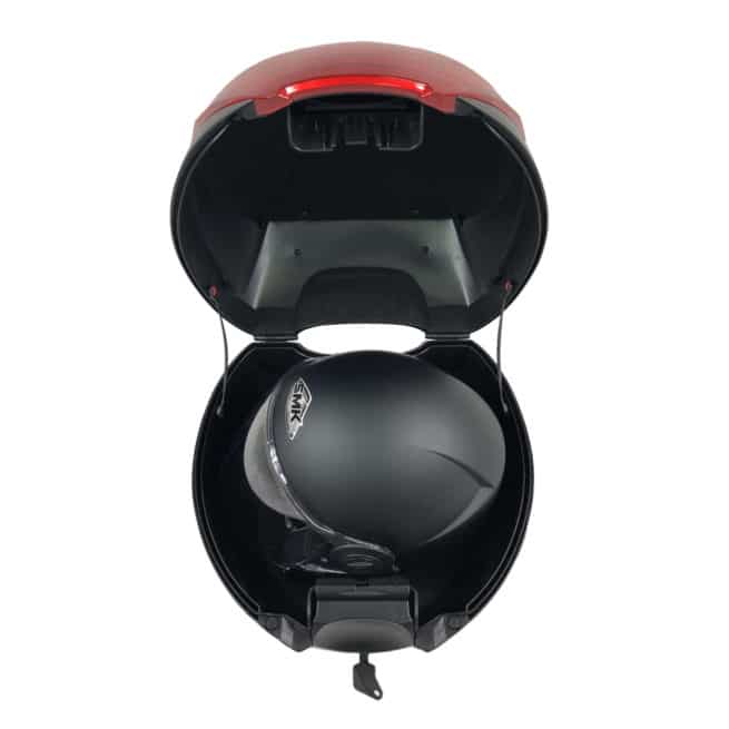 top case rider 3000w 5000w ouvert casque intégral