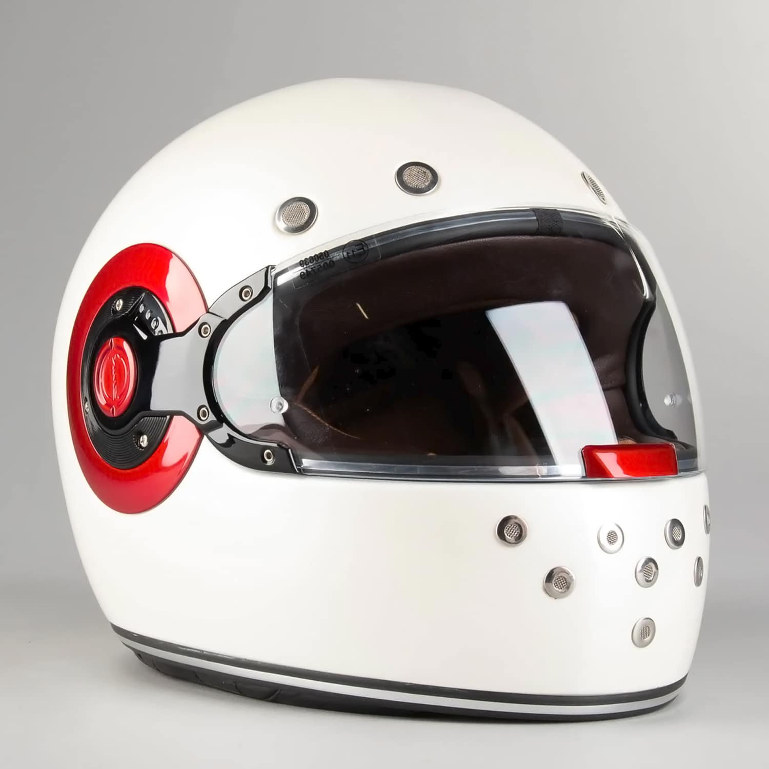 Visière / écran de Casque SMK jet moto Rétro claire - YA2ROO