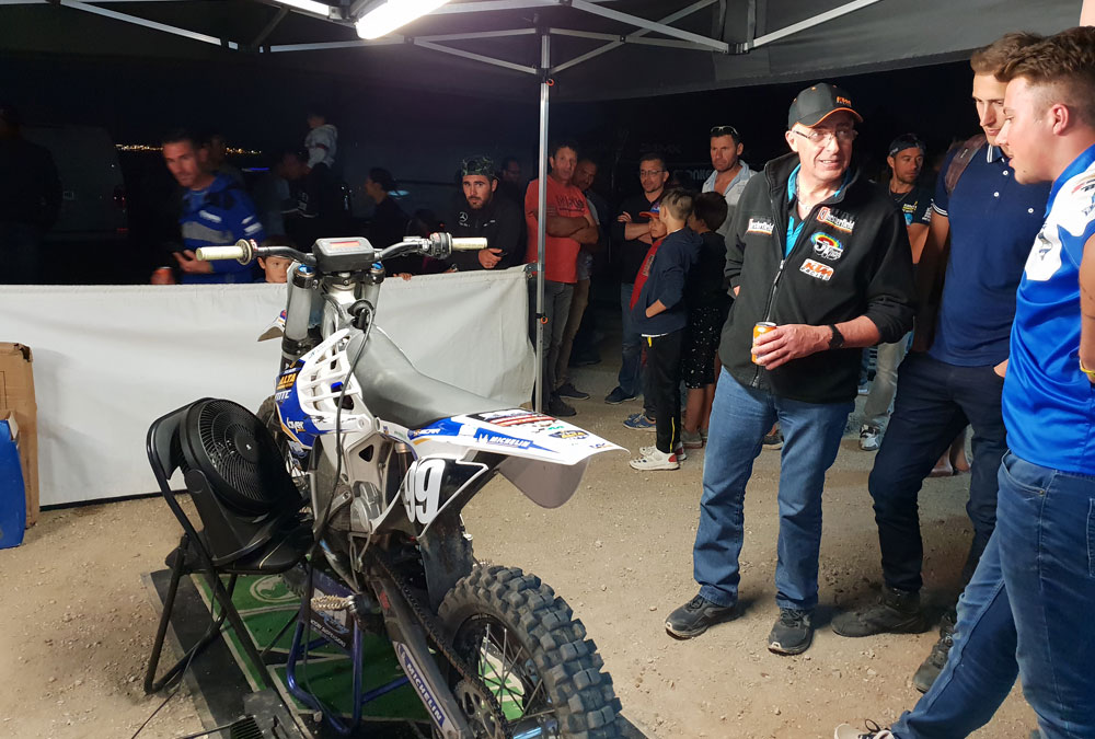 team mtc compétition motocross électrique