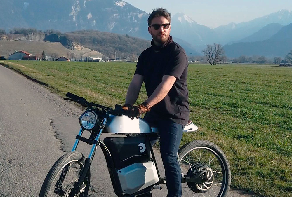 Jonas Ohlsson fondateur de Pepper Motorcycles