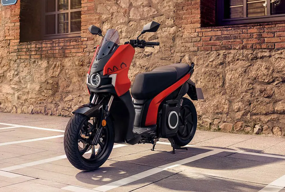 scooter électrique Seat MÓ eScooter eScooter rouge