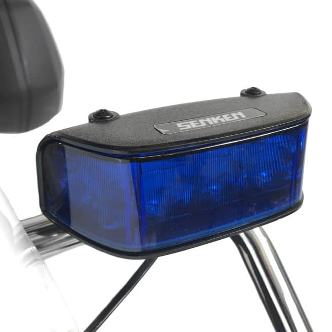 LED bleu du CPX Police