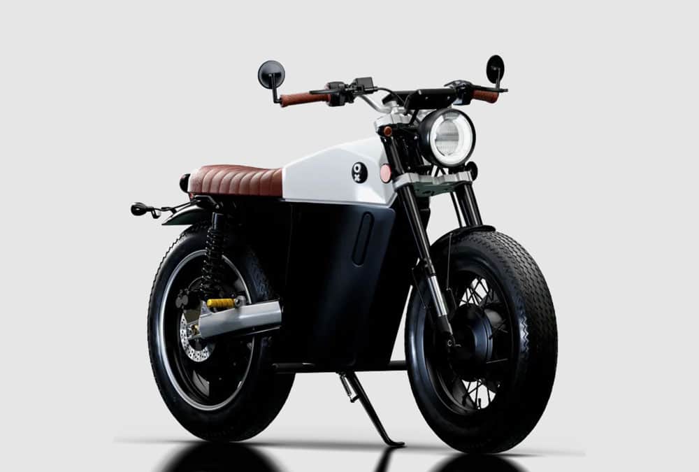 Ox One blanche moto électrique