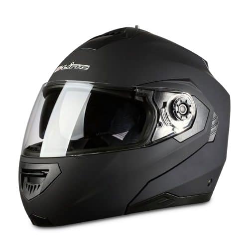 Casque Modulable DUAL FACE S550 Double Ecran + Pinlock - Blanc/Noir Taille  XS