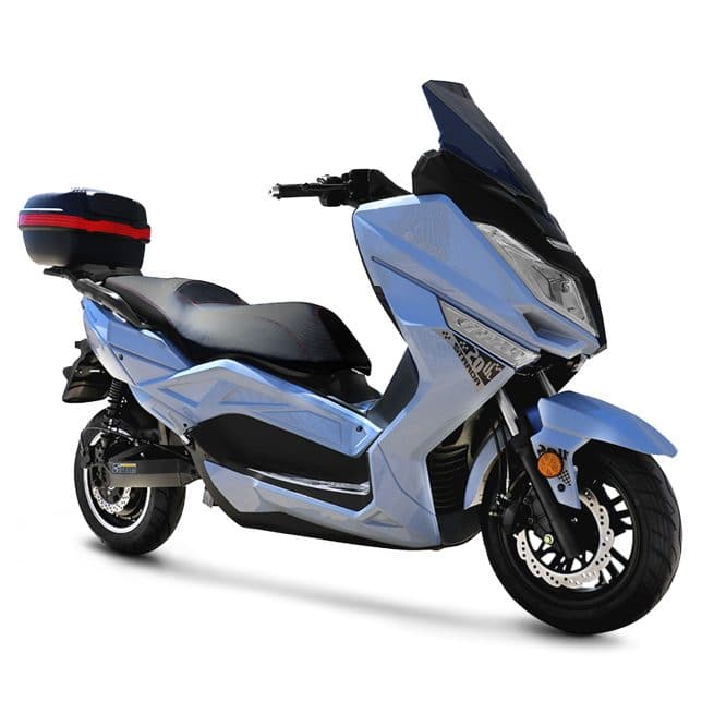 vue trois quart face droit du ebroh strada 20th xt gris