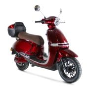 Rider 3000W Bordeaux trois quart face droit sur fond blanc