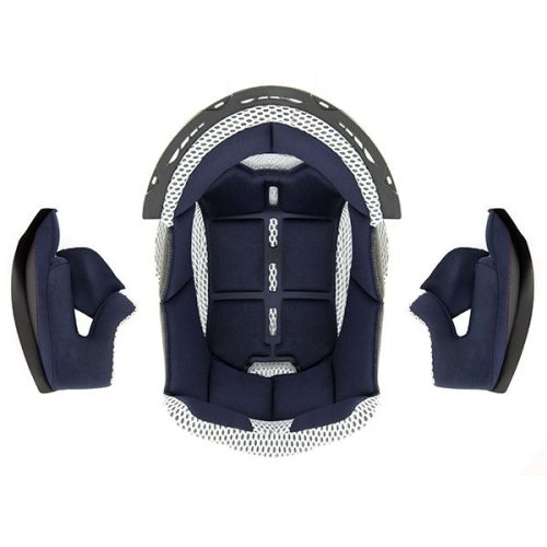 Intérieur Bleu pour Casque Enduro CRUX S789 - Taille L