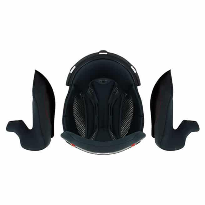 Intérieur Noir pour Casque Modulable S550