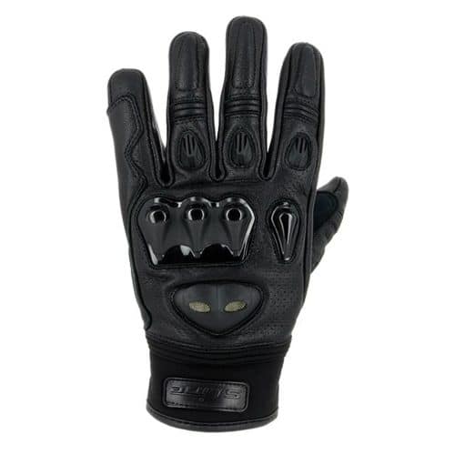 Gants moto été Noir Rouge Homologué CE Osone