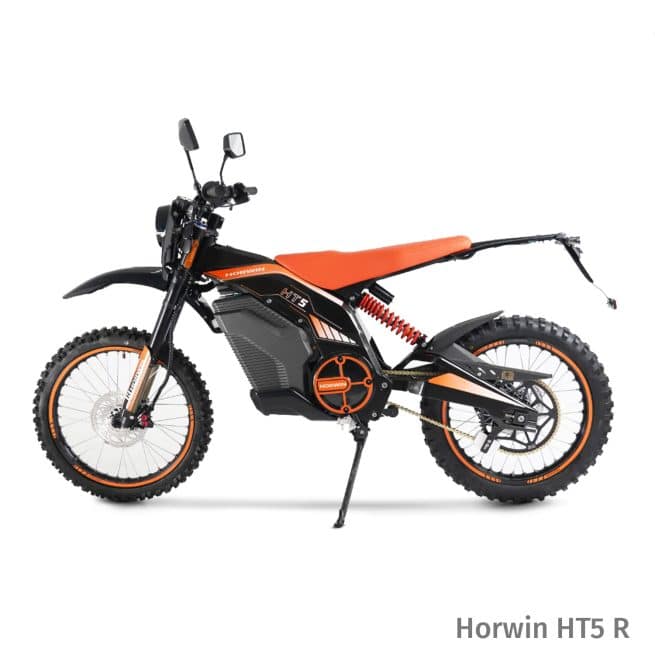 Horwin HT5 R côté gauche sur fond blanc