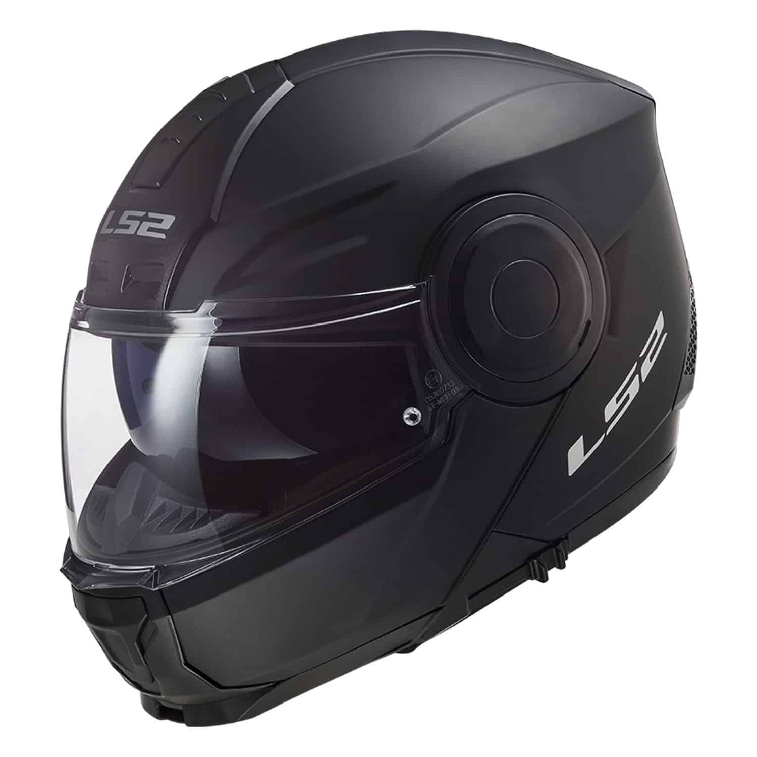 Casque Moto LS2 Strobe 2 Pliable - Taille L (59/60) - Noir Mat - Homologation ECE 22.06 - Léger Et Pratique