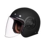 Casque jet retro eldo noir