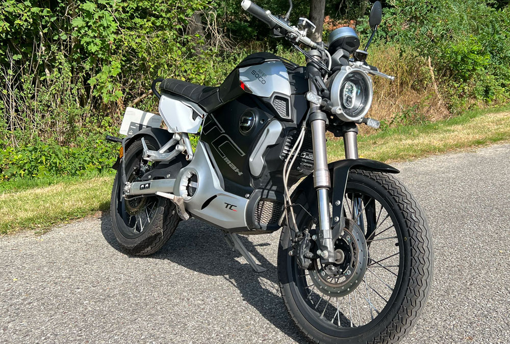 La moto sportive électrique SW5  5000 Watts pour une vitesse de