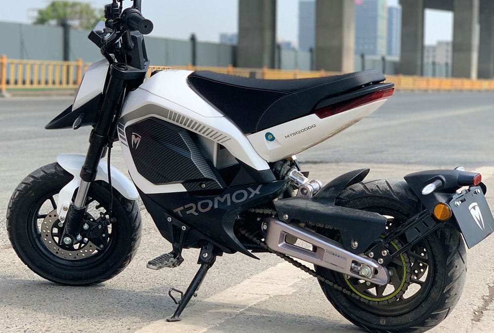 La Tromox Mino, une petite moto électrique
