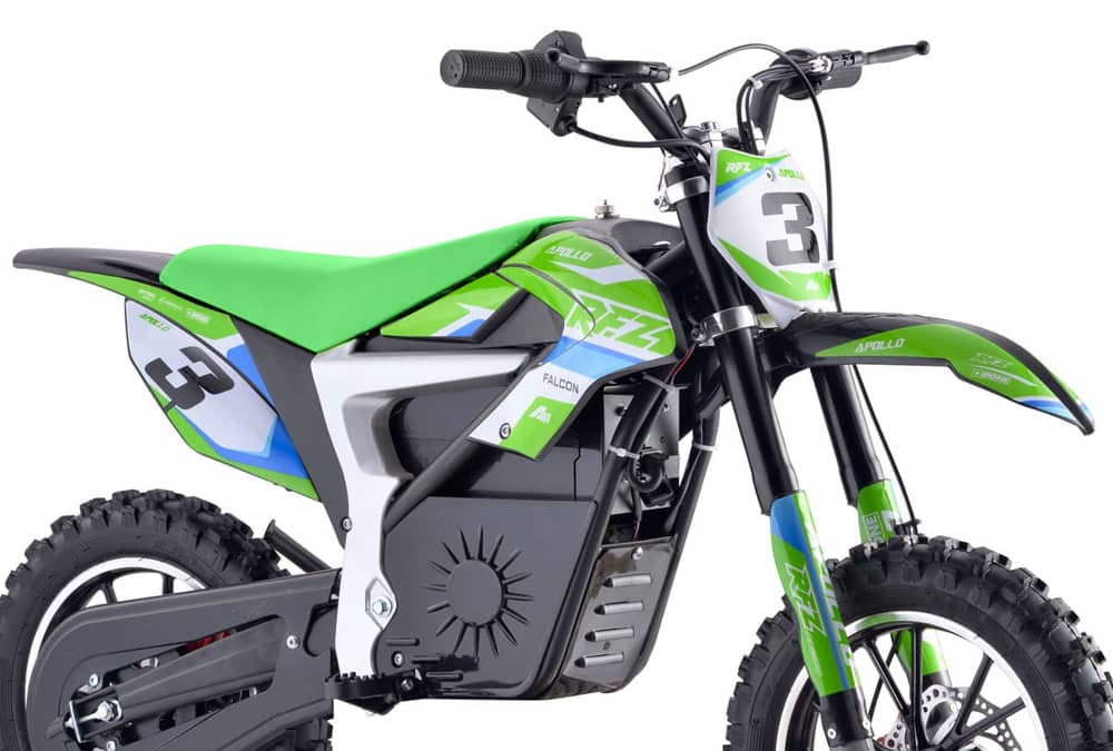 Moto cross électrique enfant avec roulettes amovibles