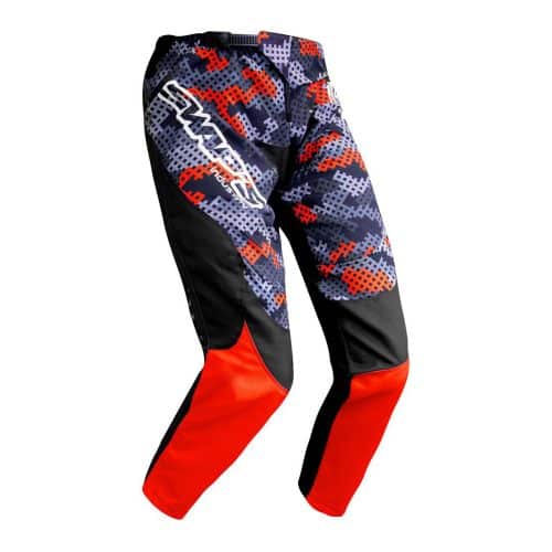 Pantalon cross enfant rouge avant