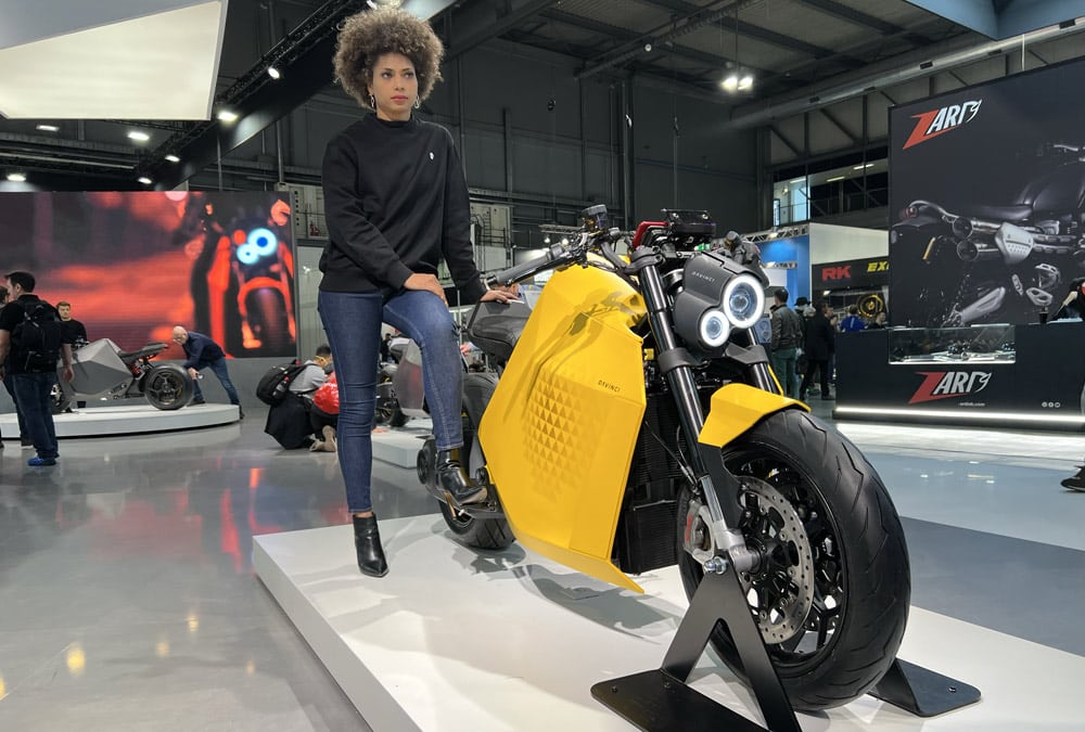 La Davinci lors de la EICMA 2022