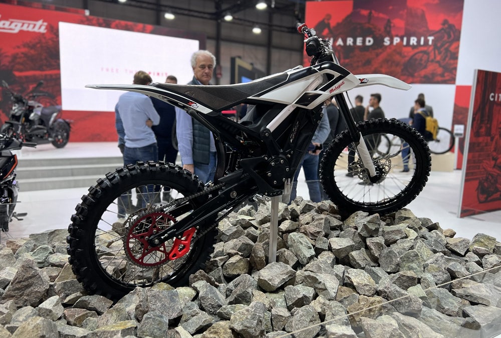 La Malaguti XAM lors de la EICMA 2022