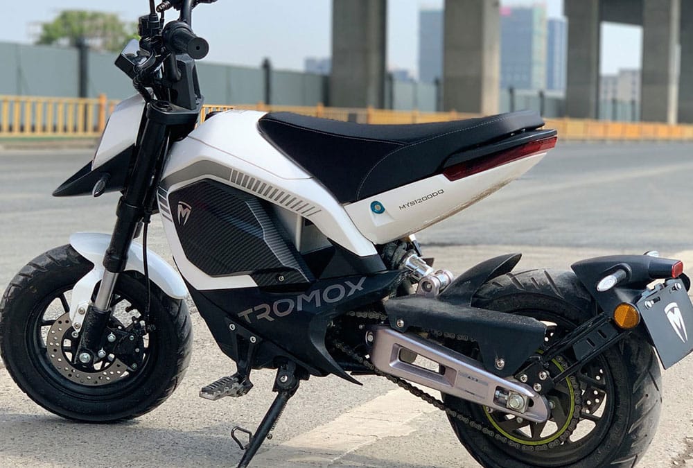 La Tromox Mino une moto sans permis électrique