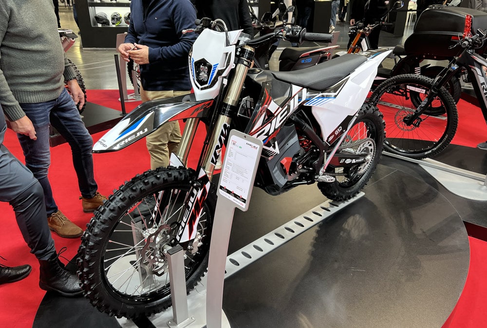 La Rieju E MR 60 kW lors de la EICMA 2022