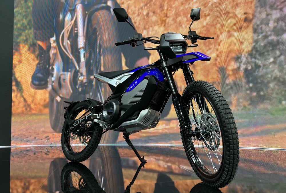 La VMoto Off Road lors de la EICMA 2022