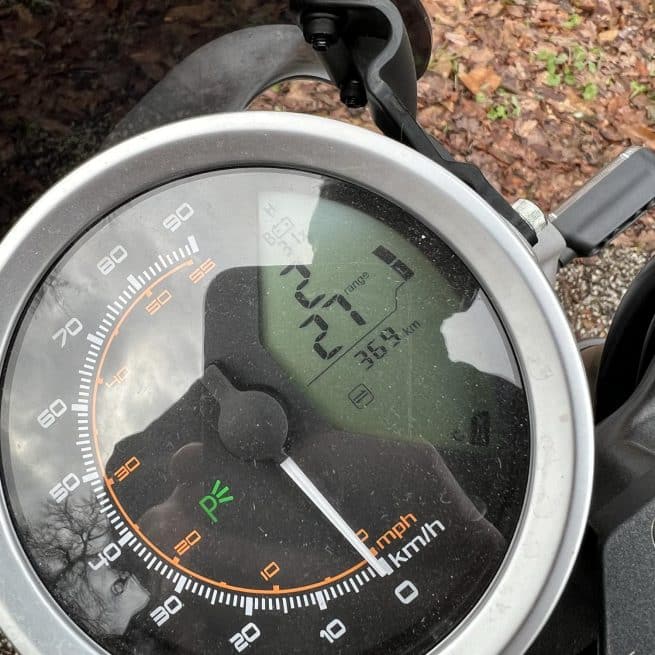 Super Soco Wanderer vert occasion 369 km compteur