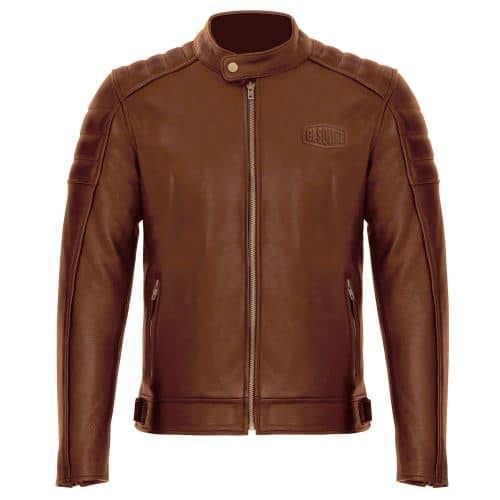 Blouson Cuir Homme GT TROPHY - Taille XXL  - Cognac