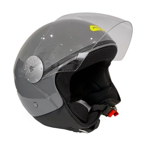 Casque Jet Givi Glossy Grey