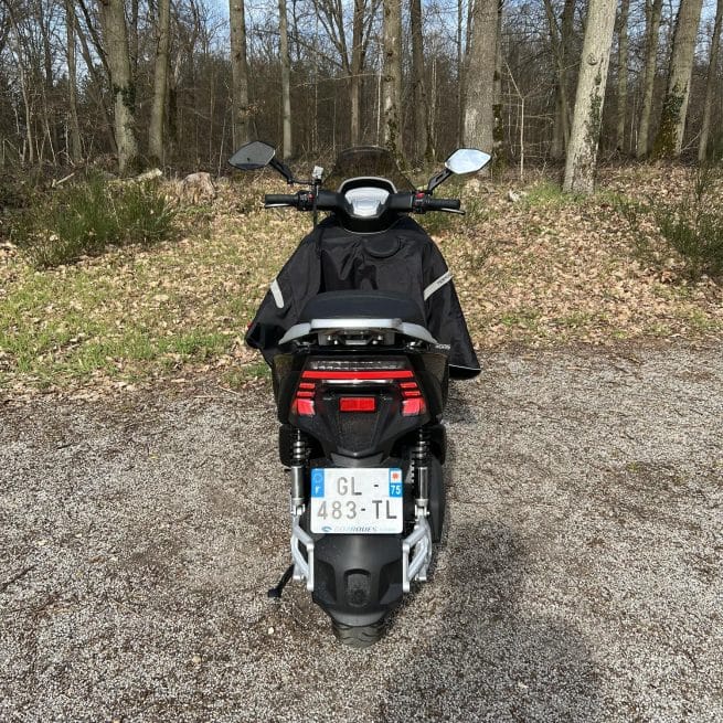 Rider 3RS+ Noir Brillant occasion 293 km vue arrière