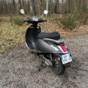 Rider 5000W Noir mat occasion 2222 kilomètres trois quart arrière gauche