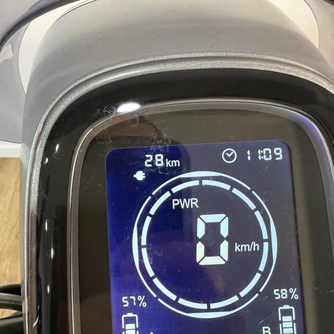 Askoll eS2 Evo Argent Noir occasion 28 kilomètres compteur