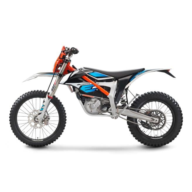 KTM Freeride E-XC côté gauche