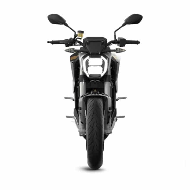 Zero Motorcycles Zero SR/F Jet Black Gold vue devant