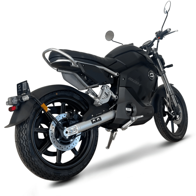 SUPER SOCO TC MAX FULL BLACK ARRIERE DROIT