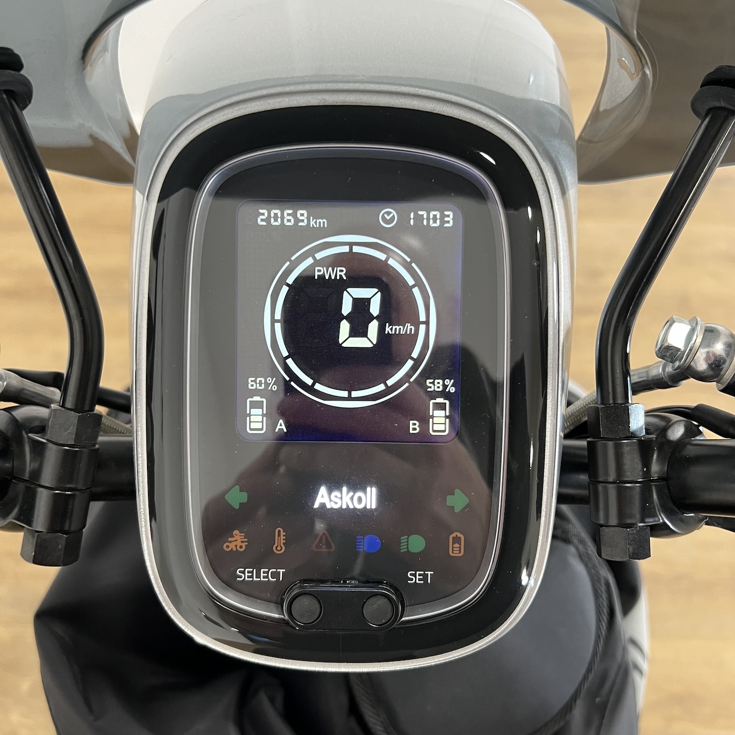 Askoll eS2 Evolution Gris - occasion 2 070 km – Image 11