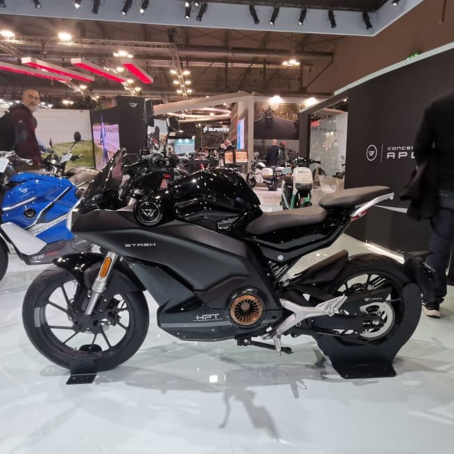 vmoto stash au salon de la moto Milan Eicma