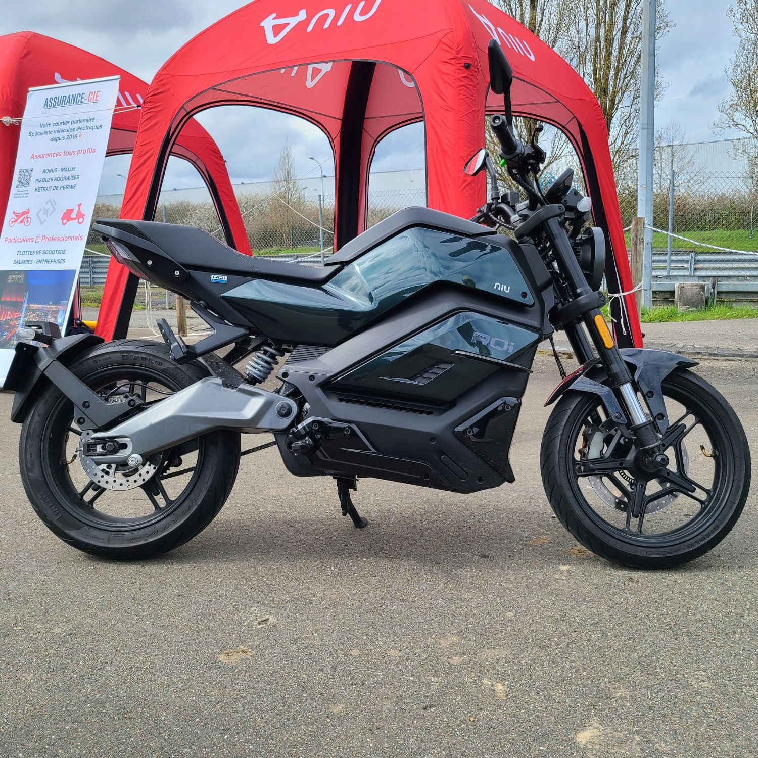 La moto électrique NIU RQi, une des principales nouveautés de 2024