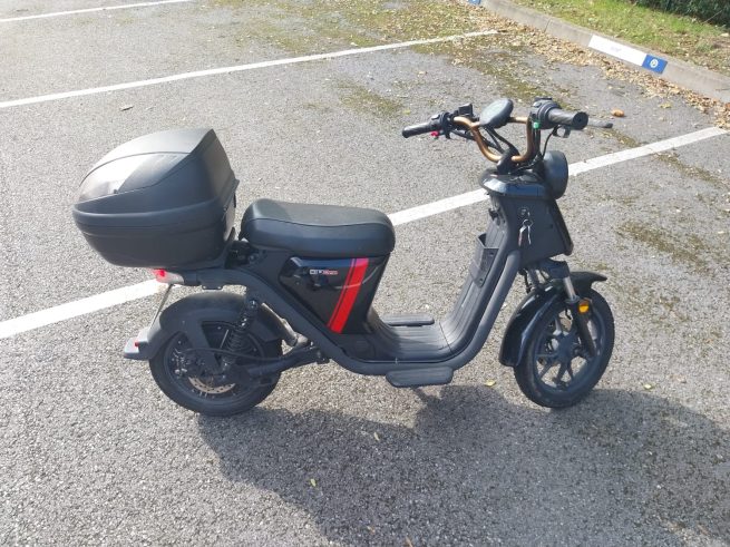 NIU UQi Pro blanc - occasion 3 000 km
