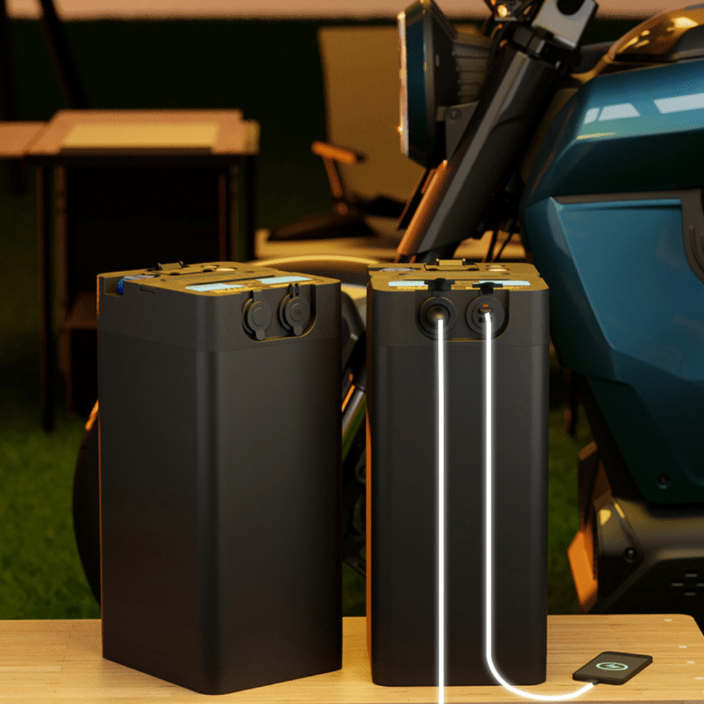 Dimentro DP-03 : ses batteries amovibles se rechargent sur n'importe quelle prise 220V !